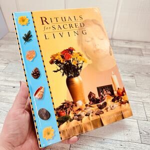RITUALS FOR SACRED LIVING By Jane Alexander‎ - Hardcover - GUC